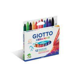 LAPIZ DE CERA 12 COLORES JUMBO GIOTTO CERA MAXI 202202