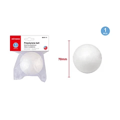ESFERA DE PLUMAVIT 7 CM. 1 PCS. MOTARRO ME001-70