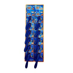 MAQUINA AFEITAR COMFORT 3 AZUL DISPLEY 12 UNID.