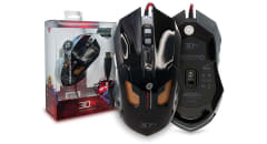 MOUSE GAMER C/CABLE PROFESIONAL 6 BOTONES C/LUZ 3D FX STRICHER 4000PI