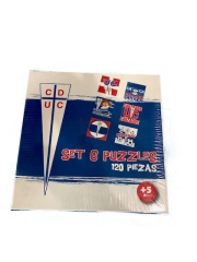 SET 6 PUZZLE TERCIADO 120 PCS U CATOLICA