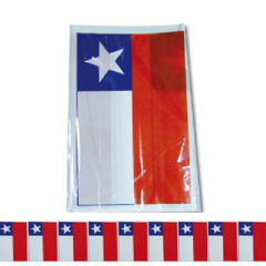 BANDERA PLASTICA 10 MT. FIESTAS PATRIAS DIRECTO 396455