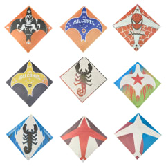 50 PAPELES VOLANTIN 45X45 ESTAMPADO SURTIDO