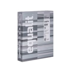 10 RESMA CARTA 500 HOJA 75 GRS EQUALIT