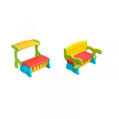 SILLA MESA 2 EN 1 PLASTICA ZK300-1