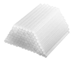 50 SILICONA EN BARRA DELGADA 7MM. 30CM. TRANSPARENTE 7358