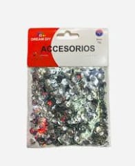 CASCABELES METALICOS DE COLORES 6MM 60 PCS. DREAM DIY 21430