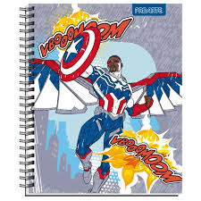 CUADERNO UNIV. MAT. 7MM 100 HJS AVENGERS PROARTE 34694-2