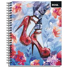 CUADERNO UNIV. MAT. 7MM 100 HJS MUJER ROSS 29973-1