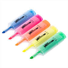 DESTACADOR OFICINA SPORTLINE HY102H 5 COLORES