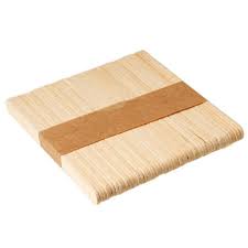 PALO DE HELADO NATURAL 50 UNID. 6CM. MOTARRO ME017