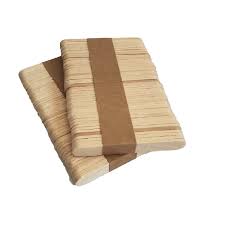 PALO DE HELADO NATURAL CORTOS 6X1 CM 2MM DREAM DIY 21199