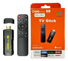 TV BOX STICK 8GB + 128GB 2.4-5G WIFI ANDRID Q96 IRM 12728