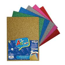 GOMA EVA 20X30 GLITTER X6 UNID. PICKACHO 909419