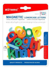 LETRAS MAGNETICAS DE PLASTICO 3 CM 26 PCS 22966