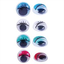 OJOS LOCOS 8 UNID STIKERS DINGLI 20966