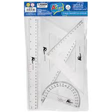 SET DE REGLAS 4 UNID.ART CRAFT 107278