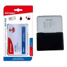 TAMPON ALMOHADILLA PARA TIMBRE NEGRO MOTARRO MI035-1