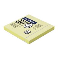 NOTAS ADHESIVAS 75X75 AMARILLO 100 HJ.STUDMARK ST-05403 80046