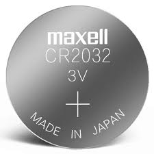 PILA RELOJ X 1 UNIDAD CR2032 y CR2025 MAXELL 3V 131265  131258
