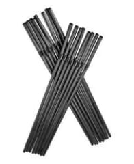 BOMBILLA NEGRA 100 PSC 21CM PLASTICA FELIZ 605283