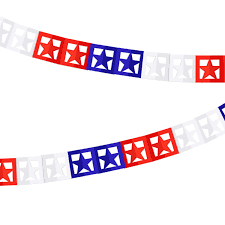 GUIRNALDA ESTRELLAS TRICOLOR 125810 BIG PARTY