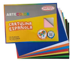 CARPETA DE CARTULINA ESPAÑOLA 10 PLIEGOS 26.5x37.5 CM LUCERO 24520