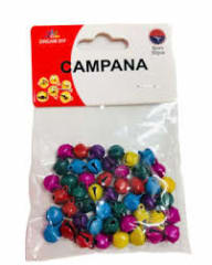 CASCABELES METALICOS DE COLOREDES 50MM 1 PCS. MOTARRO 131249