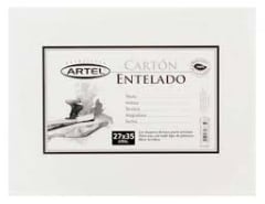 CARTON ENTELADO 27X35 CM ARTEL 206805008