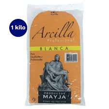 ARCILLA PROFESIONAL BLANCA 1 KILO MAYJA 300124