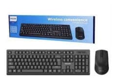 TECLADO Y MOUSE KIT PHILIPS WIRELESS C354
