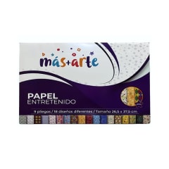 CARPETA DE PAPEL ENTRETENIDO MAS+ARTE 81065