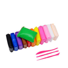 MASA FOAMY MOLDEAR 12 COLORES EN BOLSA 160GRS YOKO 6601