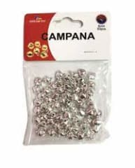 CASCABELES METALICOS DE COLORES 15 MM 6 PCS. MOTARRO ME049-3