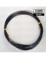 ALAMBRE ALUMINIO NEGRO 1,5X5 MT MR DGOO4-5