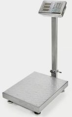 BALANZA PESA 300 KILOS BATERIA RECARGABLE  PLATAFORMA 40X50