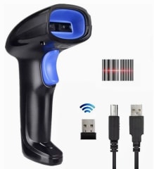 LECTOR DE CODIGOS DE BARRA BLUETOOTH INALAMBRICO 2.4G 221049