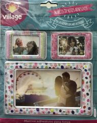 MARCOS FOTO CUADRADO ADHESIVO 