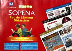 CARPETA LAMINAS 10 UNID. DIFERENTES SOPENA