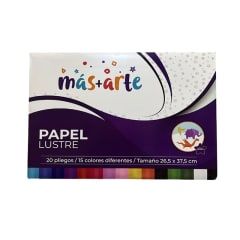 CARPETA DE PAPEL LUSTRE MAS+ARTE 81063