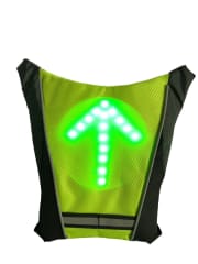 CHALECO SEÑALIZADOR CONCONTROL REMOTO RECARGABLE DURACION DE 20 HORAS KDS-DP01