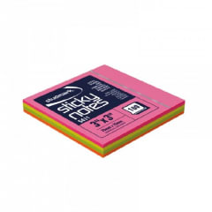 NOTAS ADHESIVAS 75X75 COLORES 100 HJ.STUDMARK ST05411 80279