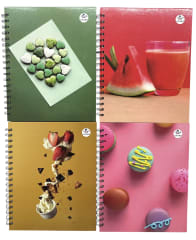 CUADERNO UNIV. MAT. 7 MM. 100 HJAS. TAPA DURA LUCERO 25804