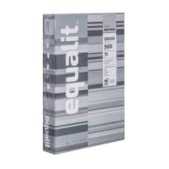 10 RESMA OFICIO 500 HOJAS 75 GRS. EQUALIT