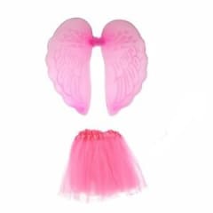 DISFRAZ TUTU ANGEL C/ALAS F286