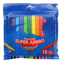 LAPIZ SCRIPTO 12 COLORES JUMBO PROARTE 33877-K