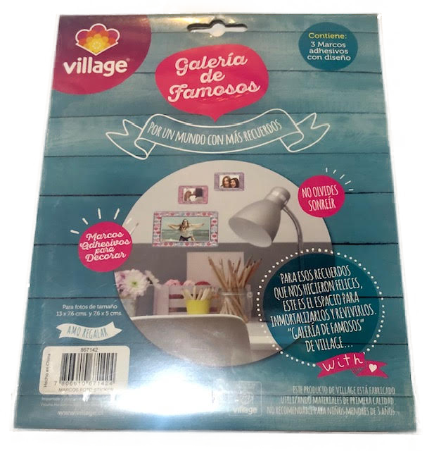 MARCOS FOTO CUADRADO ADHESIVO 2