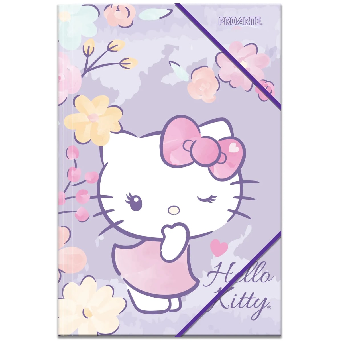 CARPETA C/ELASTICO OFICIO HELLO KITTY PROARTE 37808-92