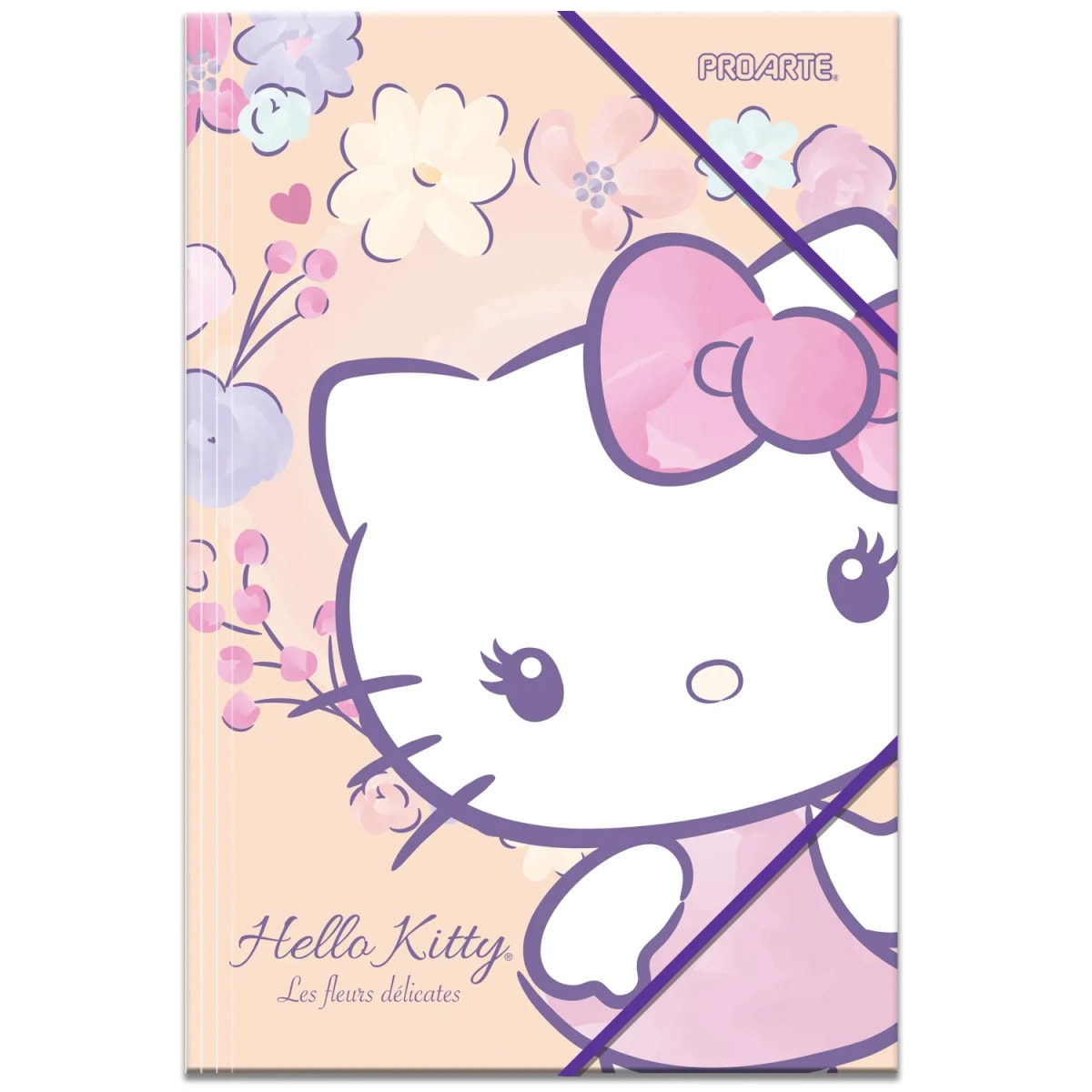 CARPETA C/ELASTICO OFICIO HELLO KITTY PROARTE 37808-9 0