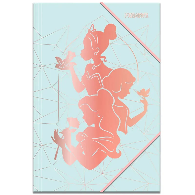 CARPETA C/ELASTICO OFICIO PRINCESAS PROARTE 34002-22